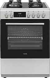 Vestel SF 94212 G DG Gri Wok Gözlü Ocaklı Fırın