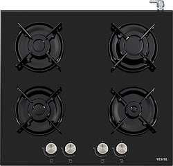 Vestel SO 6114 YS DG Siyah Cam Set Üstü Ocak