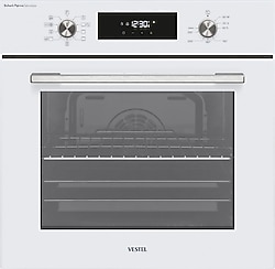 Vestel AF-7841 B Beyaz Ankastre Fırın