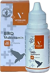 Vetdeluxe 30 ml Kuşlar için Multivitamin Damla
