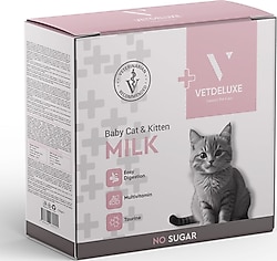 Vetdeluxe Kitty Milk 150 gr Taurinli Ve Vitaminli Kedi Süt Tozu
