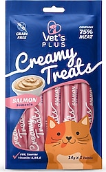 Vet's Plus Somonlu 5x14 gr Sıvı Kedi Ödül Maması