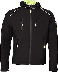 Vexo Taycan Softshell Sarı 3 Mevsim Motosiklet Montu