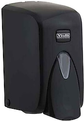 Vialli S5B 500 ml Siyah Sıvı Sabun Dispenseri