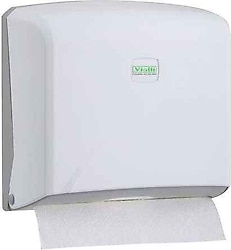 Vialli K2 Z Katlı 200'lü Beyaz Havlu Dispenseri