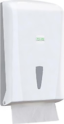 Vialli K21 Z Katlı 400'lü Beyaz Havlu Dispenseri