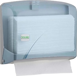 Vialli K2T Z Katlı 200'lü Şeffaf Havlu Dispenseri
