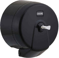 Vialli K3B Mini Siyah Tuvalet Kağıdı Dispenseri