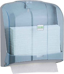 Vialli KH300T Z Katlı 300'lü Şeffaf Havlu Dispenseri