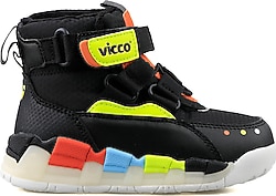 Vicco Lesi Işıklı Siyah Çocuk Bot