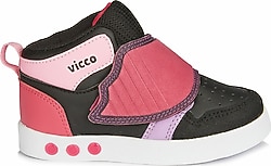 Vicco Ufo Işıklı Siyah-Fuşya Çocuk Bot