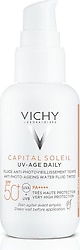 Vichy Capital Soleil UV Age Daily Tinted Spf 50+ 40 ml Renkli Yaşlanma Karşıtı Güneş Kremi