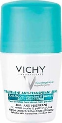 Vichy Hypoallergenic Traces Blances & Jaunes 50 ml Roll-On Deodorant