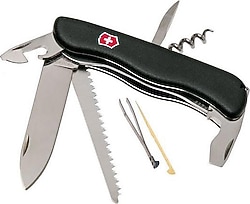 Victorinox Forester 0.8363.3 Siyah 12 Fonksiyonlu Çok Amaçlı Çakı