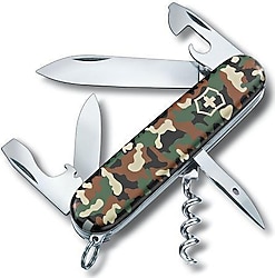 Victorinox Spartan 1.3603.94 Yeşil Kamuflaj 12 Fonksiyonlu Çok Amaçlı Çakı