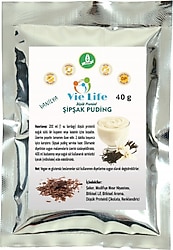 Vie Life Düşük Proteinli Vanilyalı Puding 40 gr