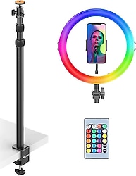Vijim K10 11" RGB LED Ring Light