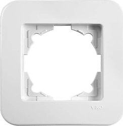 Viko 90480051 Rollina Beyaz Tekli Priz Çerçevesi
