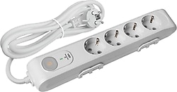 Viko Multi-Let 90117630 1050 Joule Anahtarlı 1.5 m 4'lü Akım Korumalı Priz