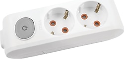 Viko Multi-let 90117200 Topraklı Kablosuz Anahtarlı Beyaz 2'li Priz
