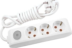 Viko Multi-let Topraklı Anahtarlı 1 m 3'lü Priz
