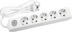 Viko Multi-let 90117502 Topraklı Anahtarlı Beyaz 2 m 5'li Priz