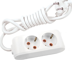 Viko Multi-let 90113205 Topraklı Beyaz 5 m 2'li Priz