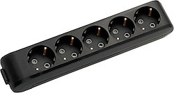 Viko Multi-let 90133500 Topraklı Kablosuz Siyah 5'li Priz