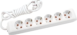 Viko Multi-let 90113601 Topraklı Beyaz 1 m 6'lı Priz