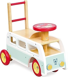 Vilac 2 in 1 Klasik Otobüs Pedalsız Araba