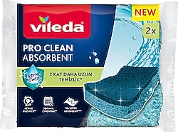 Vileda Pro Clean Bulaşık Süngeri 2'li