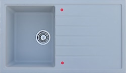Vinox VX-86 Tek Gözlü Tezgah Altı Gri Eviye