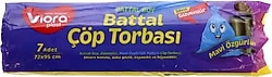 Vioraplast Mavi Özgürlük Battal Boy Kokulu Çöp Poşeti 7'li