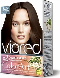 Viored Colorart 6.0 Koyu Kumral Set Saç Boyası
