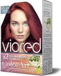Viored Colorart 66.46 Ateş Kızılı Set Saç Boyası