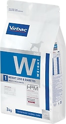 Virbac Weight Loss Diabetes W1 3 kg Yetişkin Köpek Maması