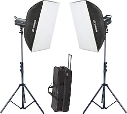 Visico LED-200ST Video LED 2'li Işık Seti