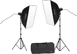 Visico LED-80A II 2'li Bi-Color LED Işık Seti