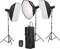 Visico VC-400HH III 3'lü Paraflaş Kiti