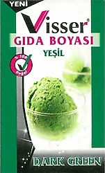 Visser Yeşil 9 gr Toz Gıda Boyası