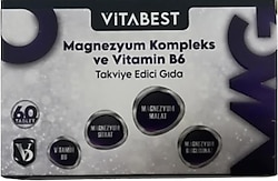 Vitabest Magnezyum Kompleks ve Vitamin B6 60 Tablet