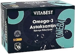 Vitabest Omega 3 Astaksantin 50 Yumuşak Kapsül