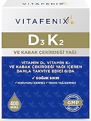 Vitafenix D3K2 400 20 ml Damla