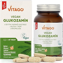Vitago Premium Vegan Glukozamin 60 Tablet