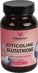 Vitamost Citicoline Glutathione 30 Kapsül