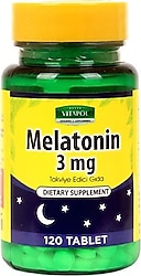 Vitapol Melatonin Fast Dissolve Çilek Aromalı 3 mg 120 Tablet