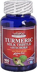 Vitapol Turmeric Milk Thistle Artichoke 100 Kapsül