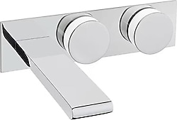 VitrA Memoria A4231457 Beyaz Ankastre Lavabo Bataryası