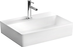VitrA 7432B003-0661 Nuo 60 cm Beyaz Dikdörtgen Lavabo