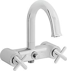 VitrA Origin A42893 Classic Krom Banyo Bataryası